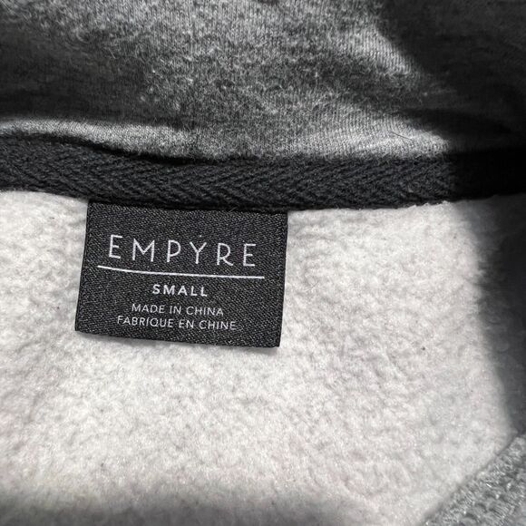 Sorry Not Sorry Women's Small Hoodie Gray - Picture 4 of 8